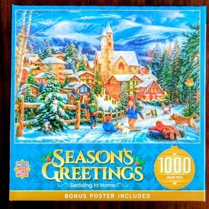 MasterPieces 1000 Piece Puzzle - Season's Greetings